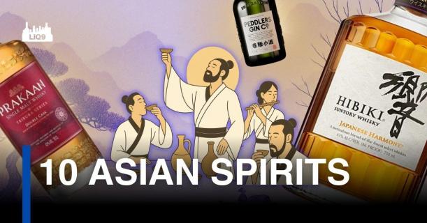 10 Asian Spirits สำหรับเปิดโลกการดื่ม