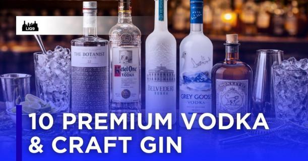 10 Premium Vodka & Craft Gin ที่บาร์ชั้นนำทั่วโลกเลือกใช้
