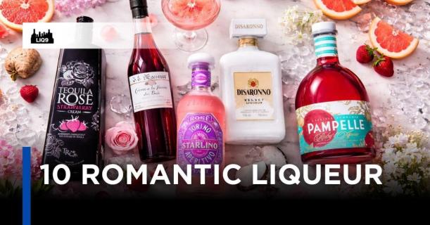 10 Romantic Liqueur สำหรับ Valentine Cocktail