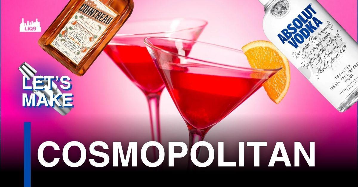 Cosmopolitan – ค็อกเทลสีชมพูไอคอนิก ที่ครองใจคนทั้งโลก