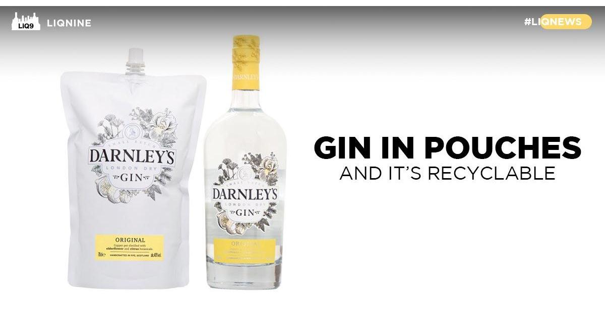 Darnley’s เปิดตัว Gin ชนิดถุง ด้วยแนวคิดเป็นมิตรต่อสิ่งแวดล้อม