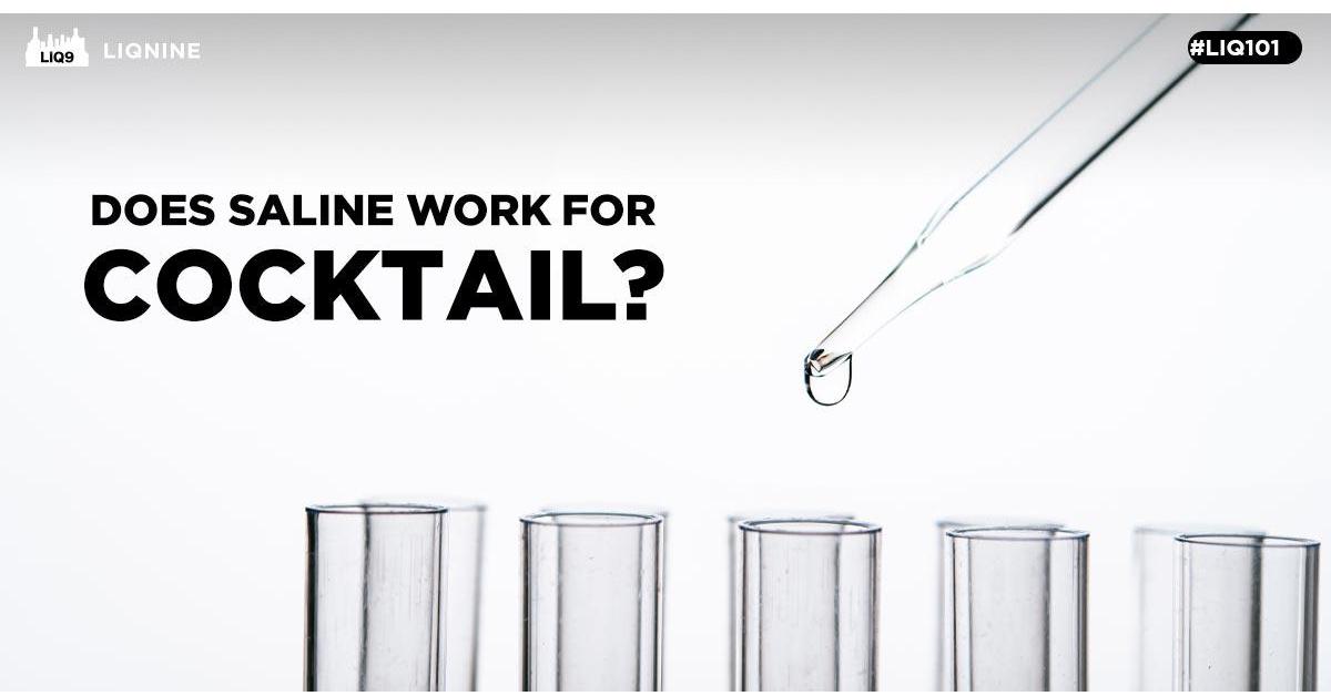ชง Cocktail ด้วยน้ำเกลือ จะเพิ่มรสชาติได้จริงหรือ?