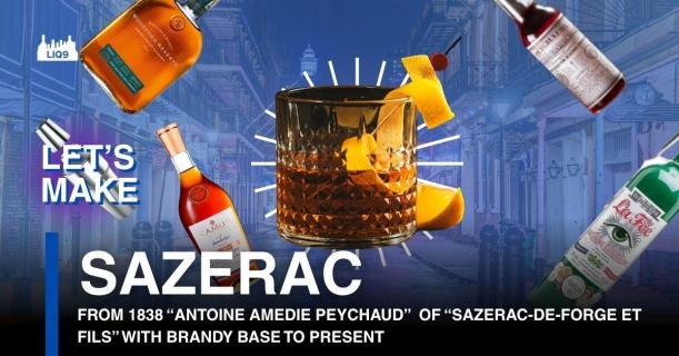 Sazerac – Classic Cocktail ประวัติศาสตร์ในแก้วอันน่าตราตรึง