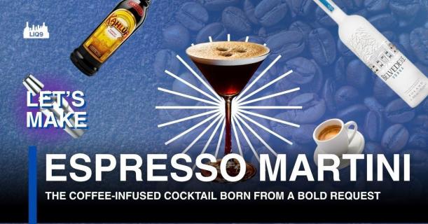 Espresso Martini: ค็อกเทลหอมกาแฟ ชงขึ้นมาเพราะ “เธออยากตื่น”