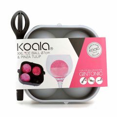 Koala XXL 4 Ice Tray & Tongs