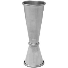 The 4 Barmen  UK Jigger to Japanese Style Jigger (Brushed Silver)