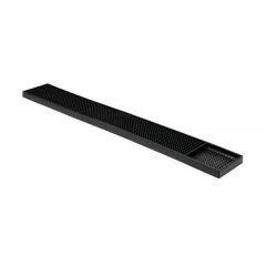 The 4 Barmen  Bar Mat (Black Rubber) (58 x 8 x 1 cm)