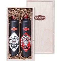 Blutwurz Black & Red Wooden Box (Liqueur)