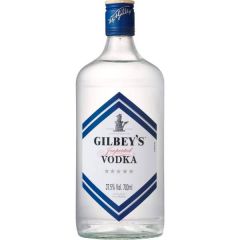 Gilbey's  Vodka 70 cl label