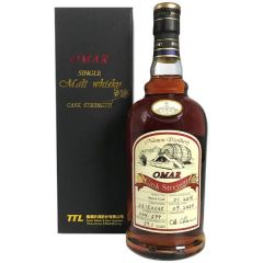 Omar  Single Malt Bourbon Cask Strength Whisky 