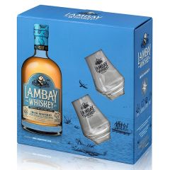 Lambay  Small Batch Blend Irish whiskey Gift Set