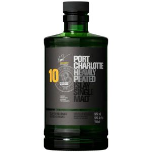 BRUICHLADDICH PORT CHARLOTTE 10 HEAVILY PEATED ISLAY SINGLE MALT (700 ML)